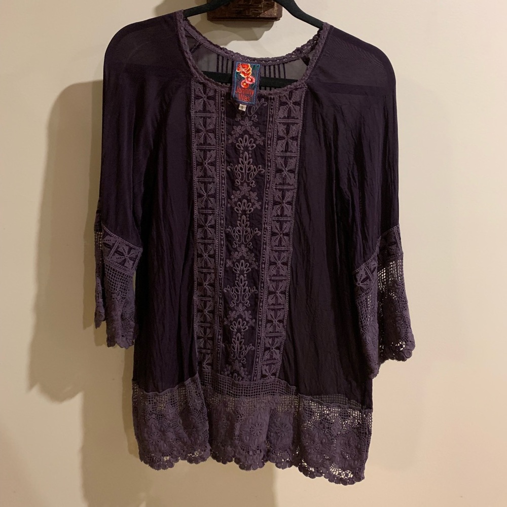 Johnny Was Crochet Tunic